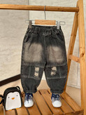 سه تیکه شکت پشمی/شلوار لی/ تیشرت پنبه ای