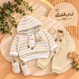 هودی شلوار راه راه